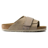 Narrow Kyoto Nubuck Suede/Leather - Taupe Birkenstock