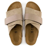 Narrow Kyoto Nubuck Suede/Leather - Taupe Birkenstock