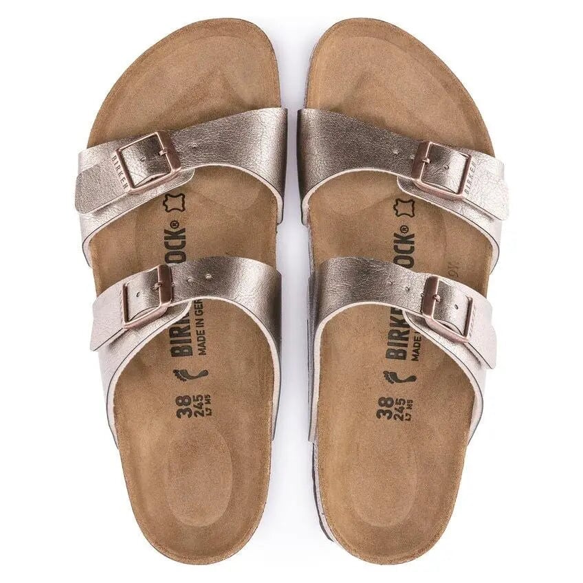 Narrow Sydney Birko Flor - Graceful Taupe Birkenstock