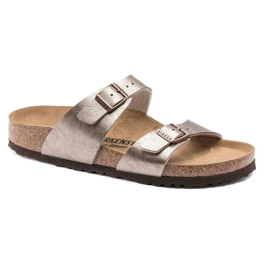 Narrow Sydney Birko Flor - Graceful Taupe Birkenstock