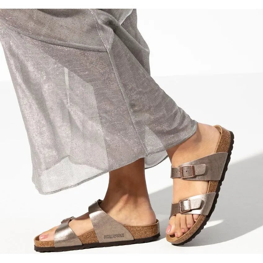 Narrow Sydney Birko Flor - Graceful Taupe Birkenstock