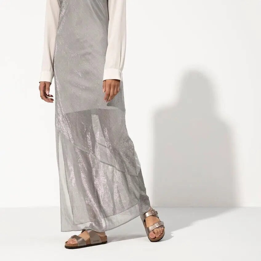 Narrow Sydney Birko Flor - Graceful Taupe Birkenstock