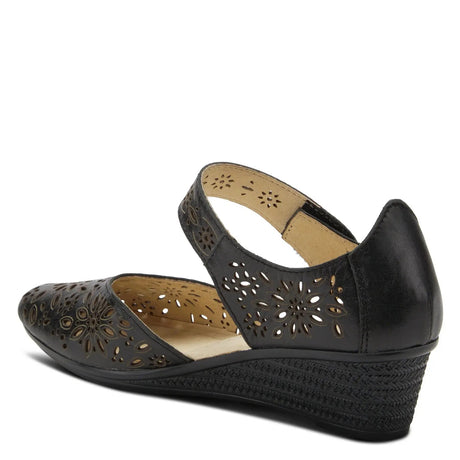 Nougat Mary Jane - Black Spring Step