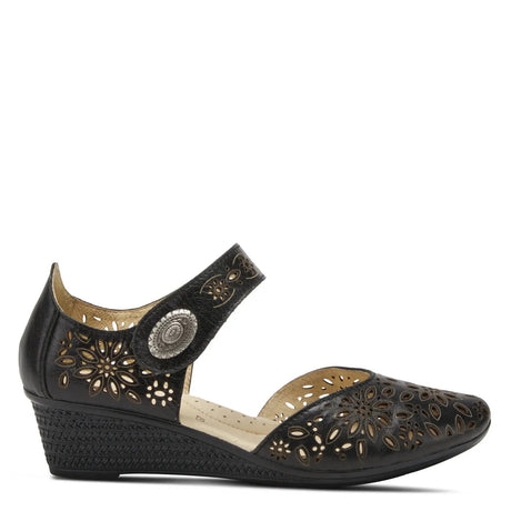 Nougat Mary Jane - Black Spring Step