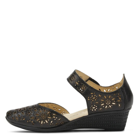 Nougat Mary Jane - Black Spring Step
