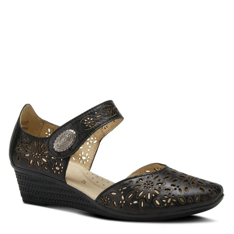 Nougat Mary Jane - Black Spring Step