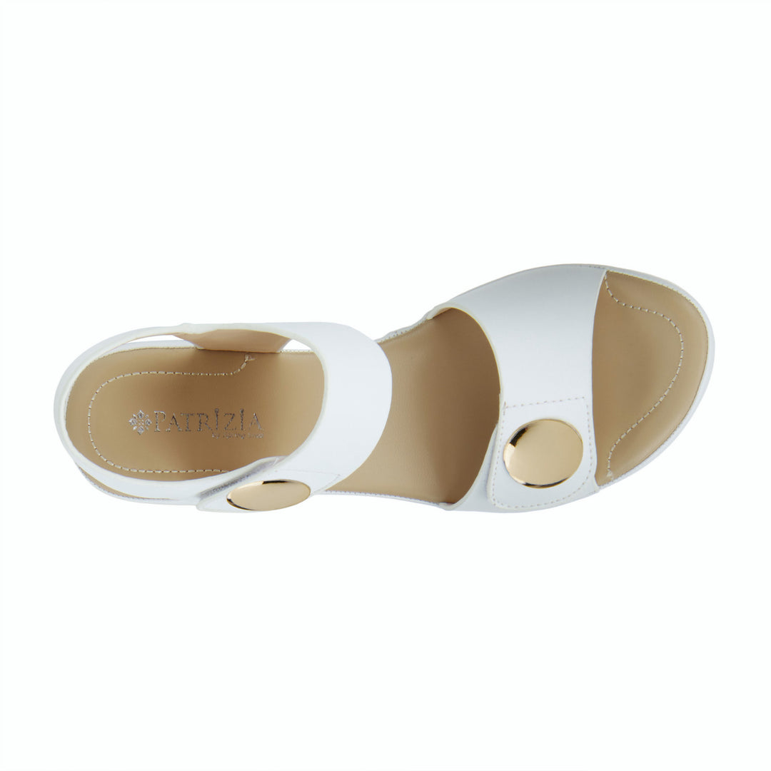 Dade Sandals Patrizia - White - Becker's Best Shoes- Spring Step