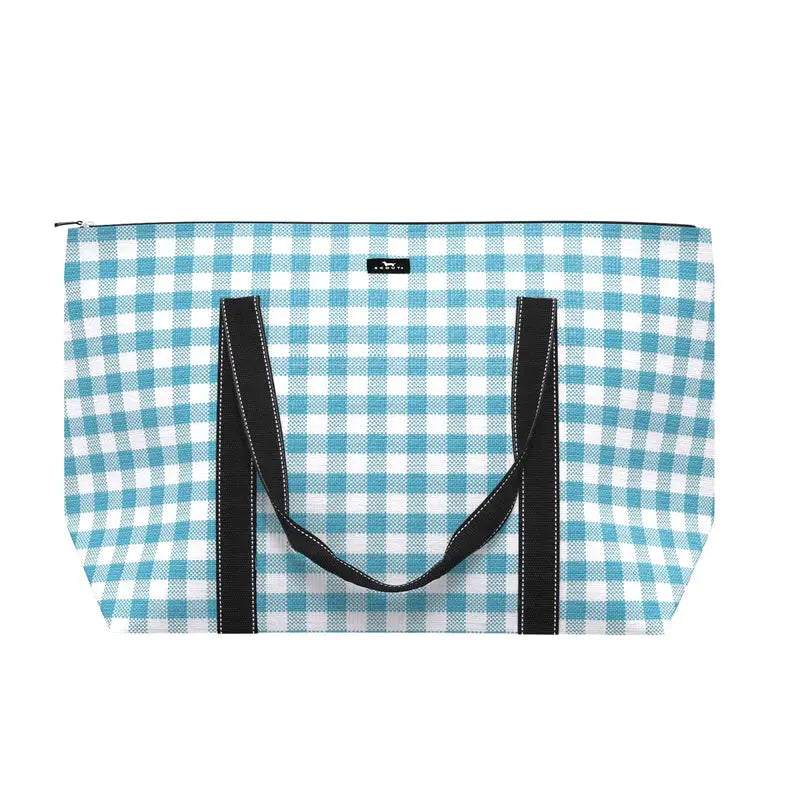 On Holiday - Pool Checkered Scout Bags