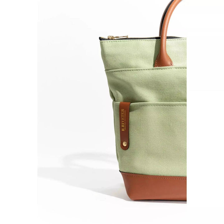 Otto Canvas Green Liberty & Tan Leather R.Riveter