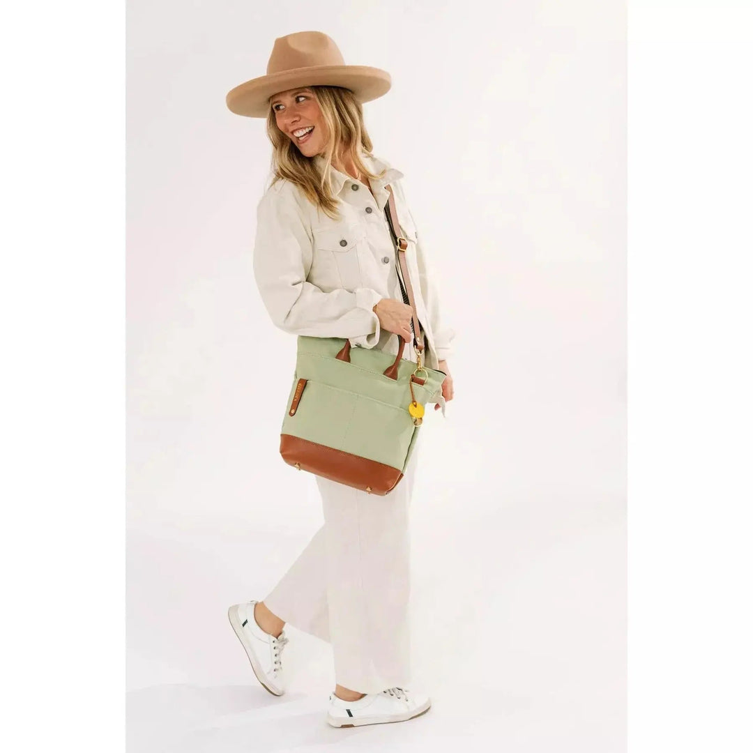 Otto Canvas Green Liberty & Tan Leather R.Riveter