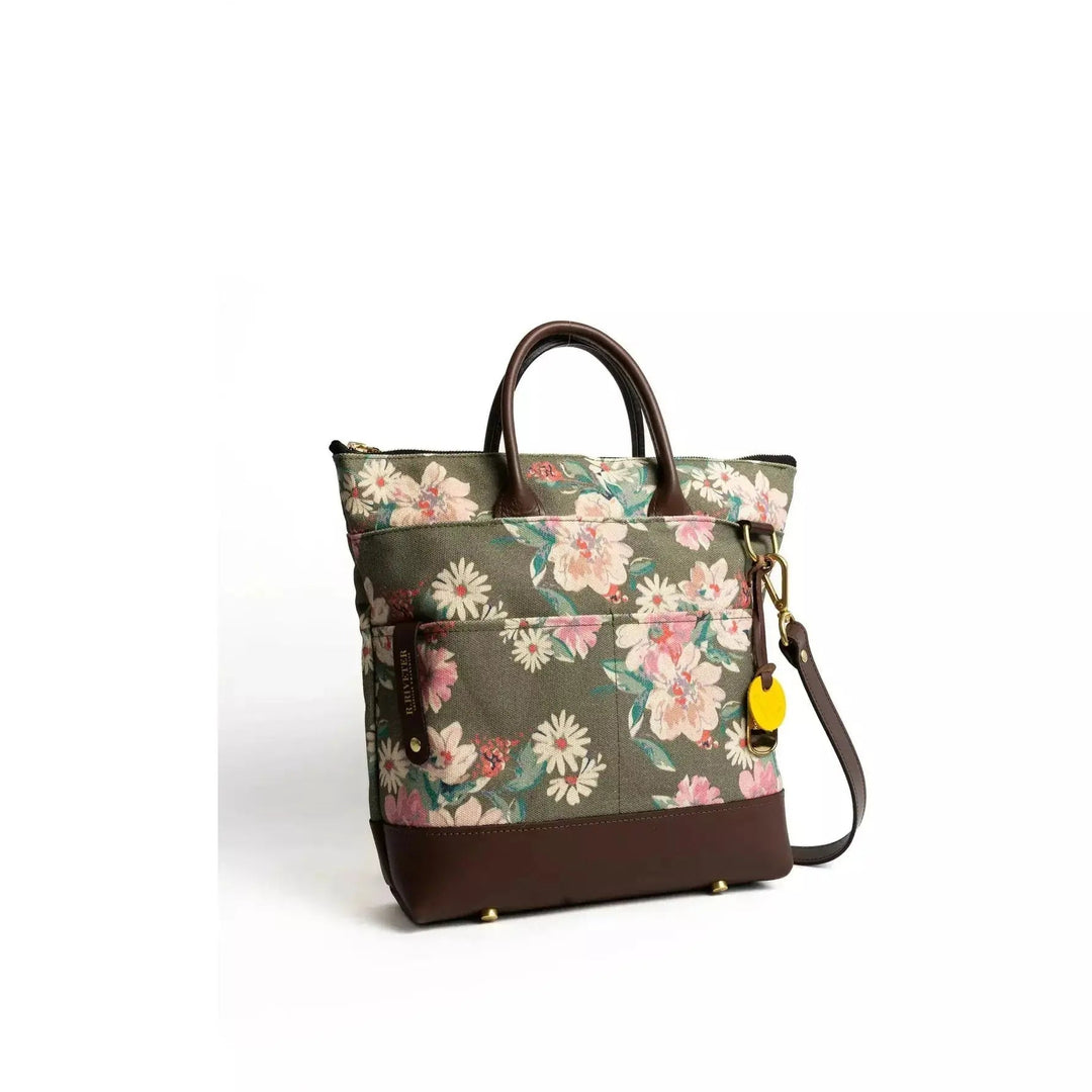 Otto Canvas Leather - Fatigue Floral Brown R.Riveter