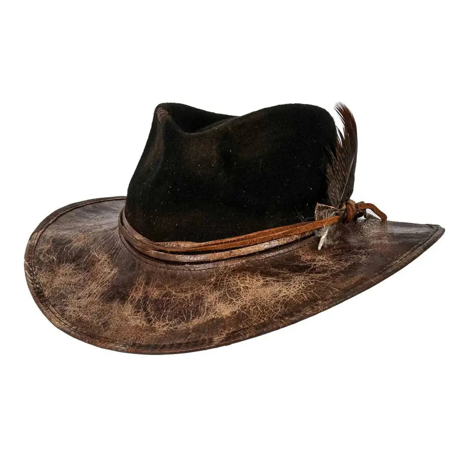 Prospector - Black DISCONTINUED HAT. American Hat Makers