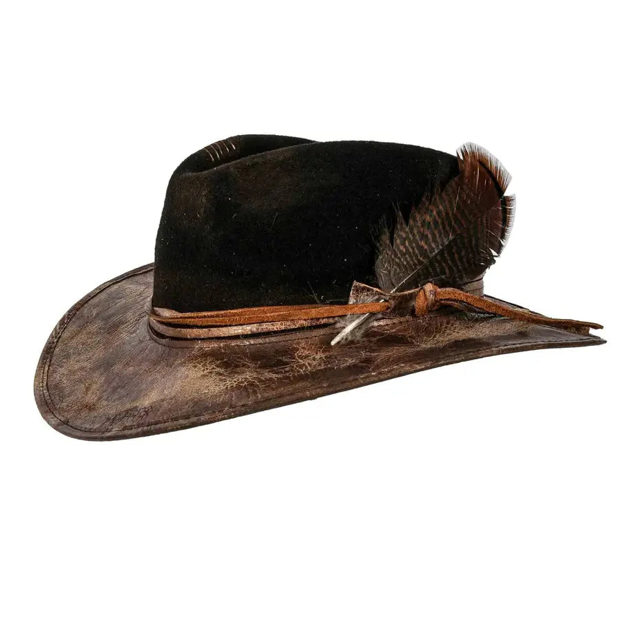 Prospector - Black DISCONTINUED HAT. American Hat Makers