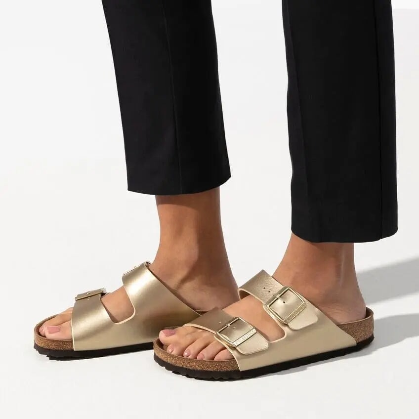 Regular Arizona - Gold Birkenstock