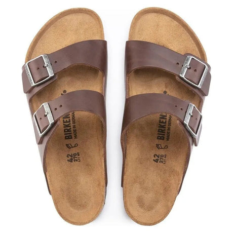 Regular Arizona Grip - Vintage Wood Roast Birkenstock