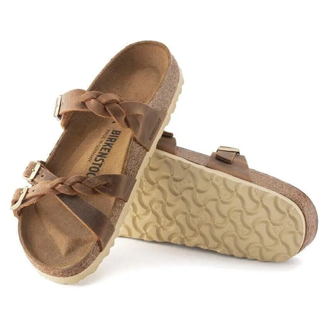 Regular Franca Braided - Cognac Birkenstock