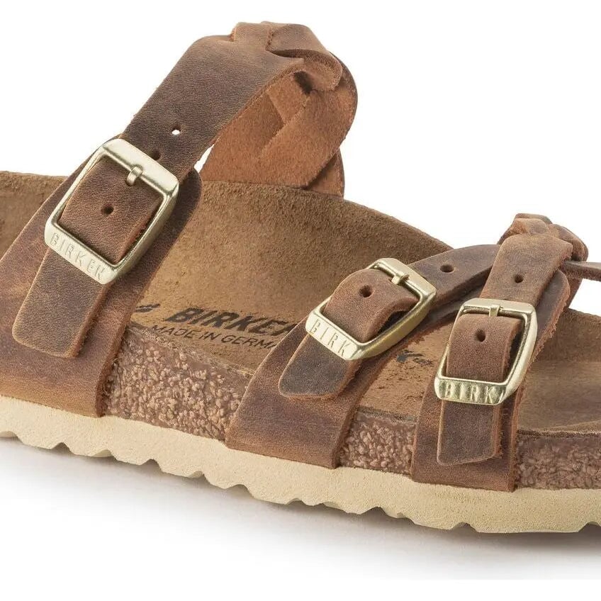 Regular Franca Braided - Cognac Birkenstock