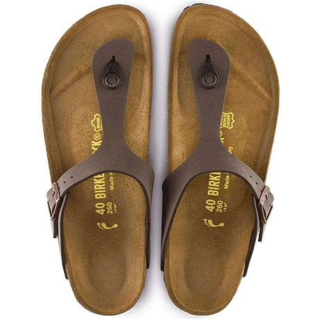 Regular Gizeh Birkibuc - Mocha Birkenstock