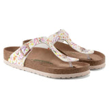 Regular Gizeh Birko-Flor - Summer Floral Rose Birkenstock