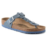 Regular Gizeh Braid Leather - Dusty Blue Birkenstock