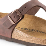 Regular Gizeh - Habana Oiled Leather Birkenstock