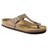 Regular Gizeh Oiled Leather - Tabacco Birkenstock