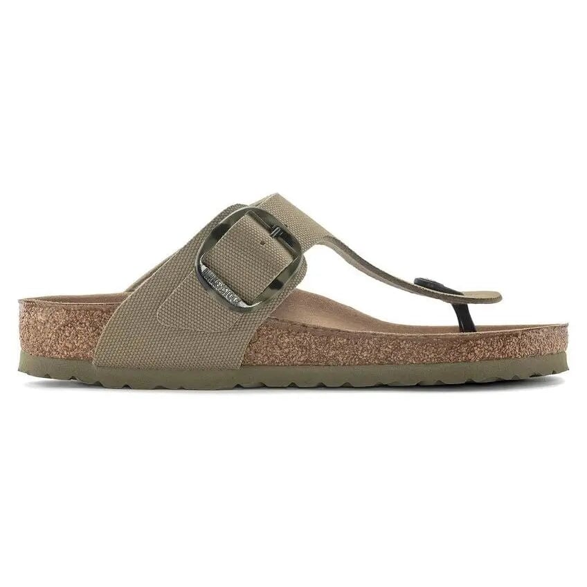 Regular Gizeh Vegan Big Buckle - Faded Khaki Birkenstock