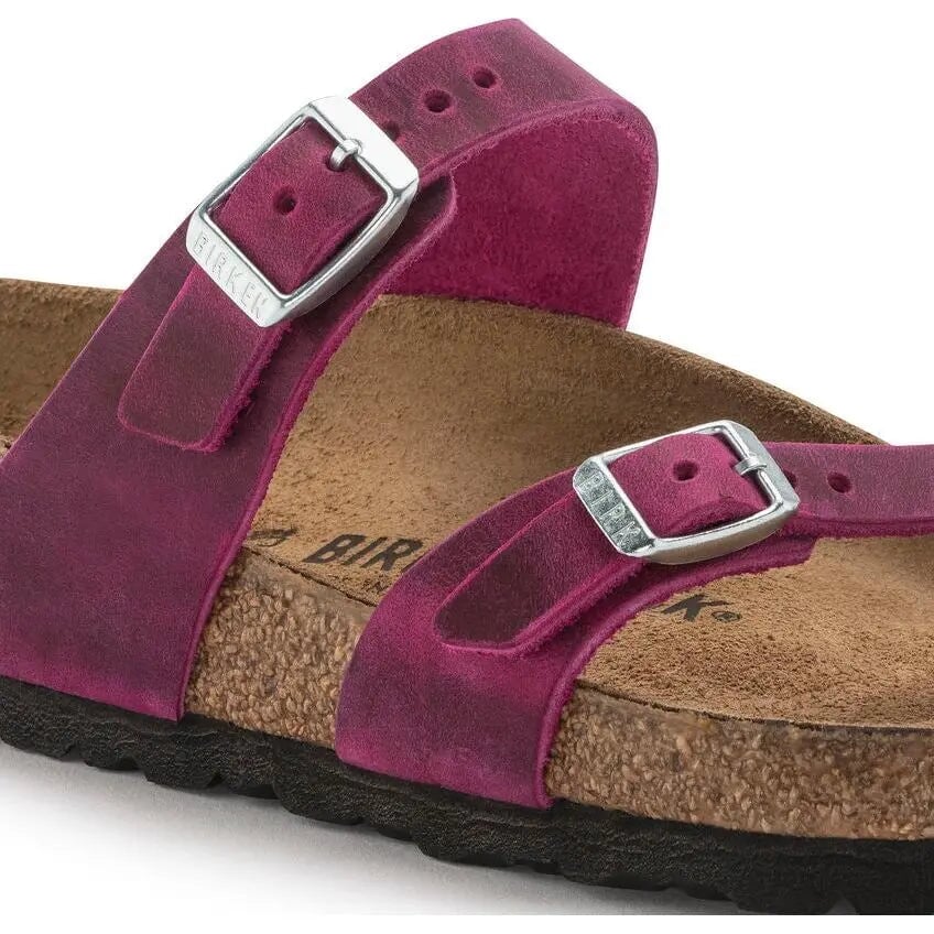 Regular Mayari - Fuchsia Leather Birkenstock