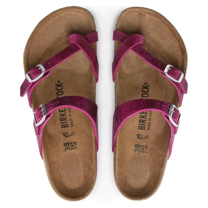 Regular Mayari - Fuchsia Leather Birkenstock