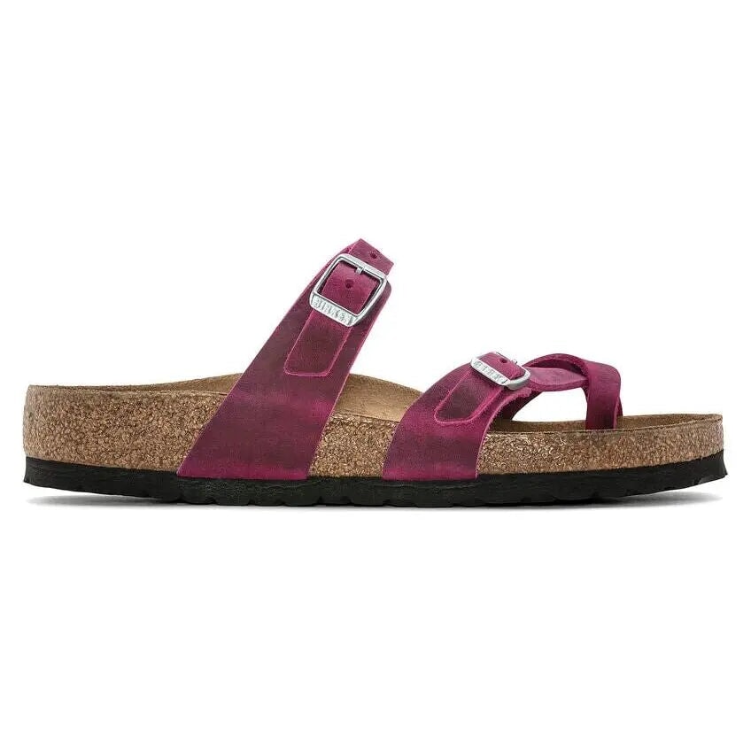 Regular Mayari - Fuchsia Leather Birkenstock