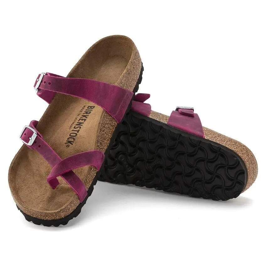 Regular Mayari - Fuchsia Leather Birkenstock