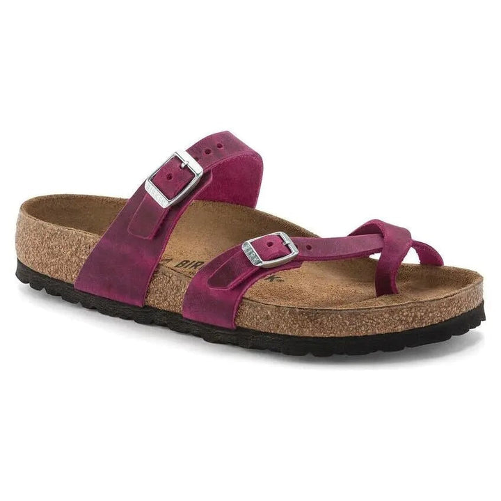 Regular Mayari - Fuchsia Leather Birkenstock