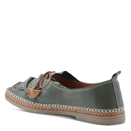 SPRING STEP BERNA SHOES - OLIVE LEATHER Spring Step