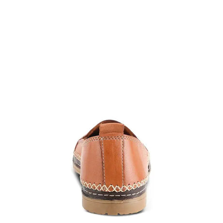 Spring Step Ingrid Slip On SHOES- Camel LEATHER Spring Step