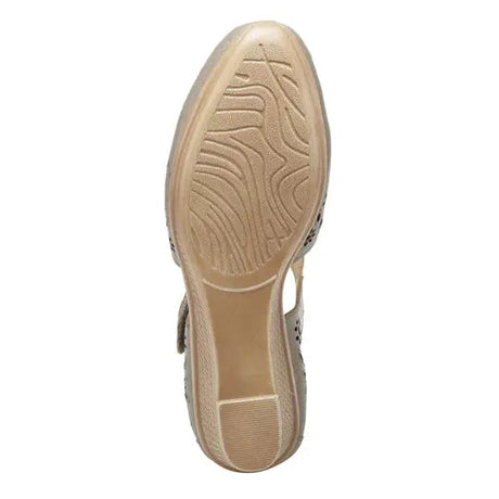 SPRING STEP Nougat Mary Jane ShoeS- Grey Spring Step
