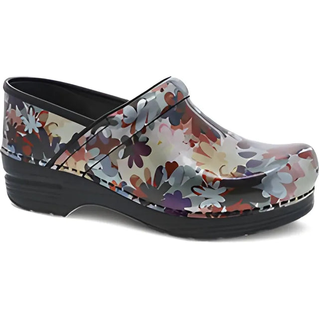 Professional - Boho Flower Patent - Becker's Best Shoes- Dansko