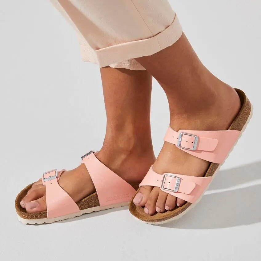 Sydney Birko-Flor - Graceful Coral Peach Birkenstock