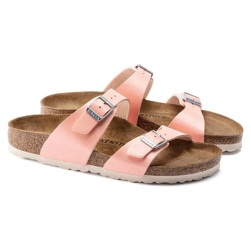 Sydney Birko-Flor - Graceful Coral Peach Birkenstock