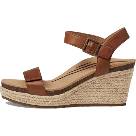 Sydney Quarter Espadrille - Walnut Aetrex