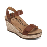 Sydney Quarter Espadrille - Walnut Aetrex