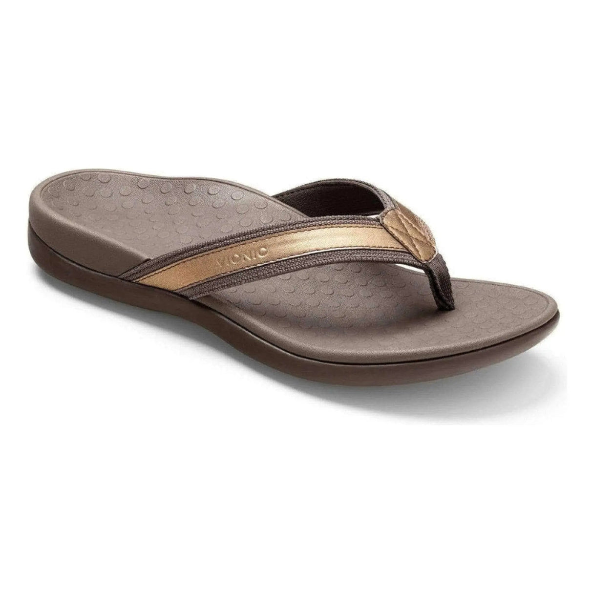 TIDE II TOE POST SANDAL - Bronze Metallic Vionic