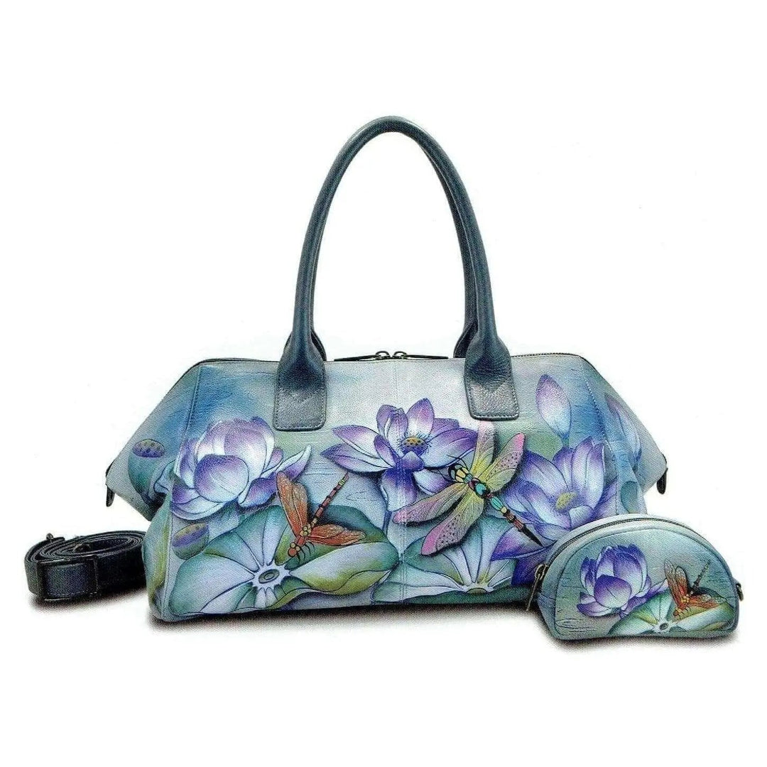 Tranquil Pond Large Wide Tote Anuschka