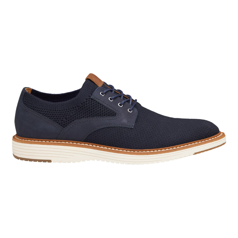 Upton Knit Plain Toe - Navy - Becker's Best Shoes- Johnston & Murphey