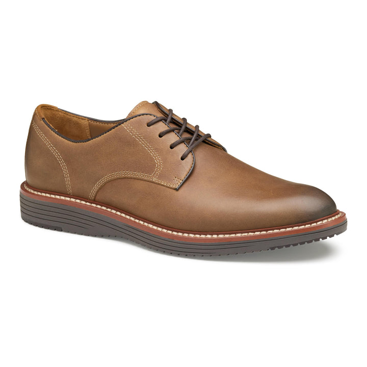 Upton Plain Toe - Tan - Becker's Best Shoes- Johnston & Murphey