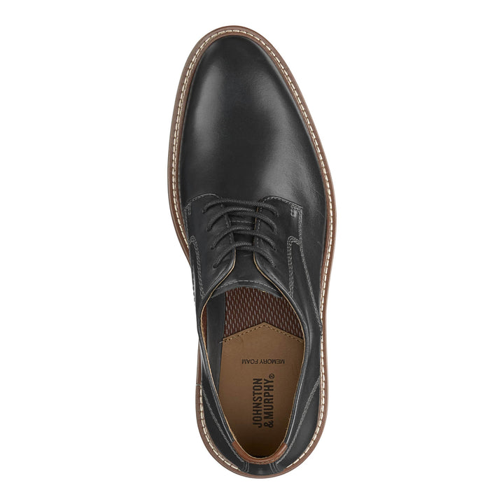 Upton Plain Toe - Black - Becker's Best Shoes- Johnston & Murphey