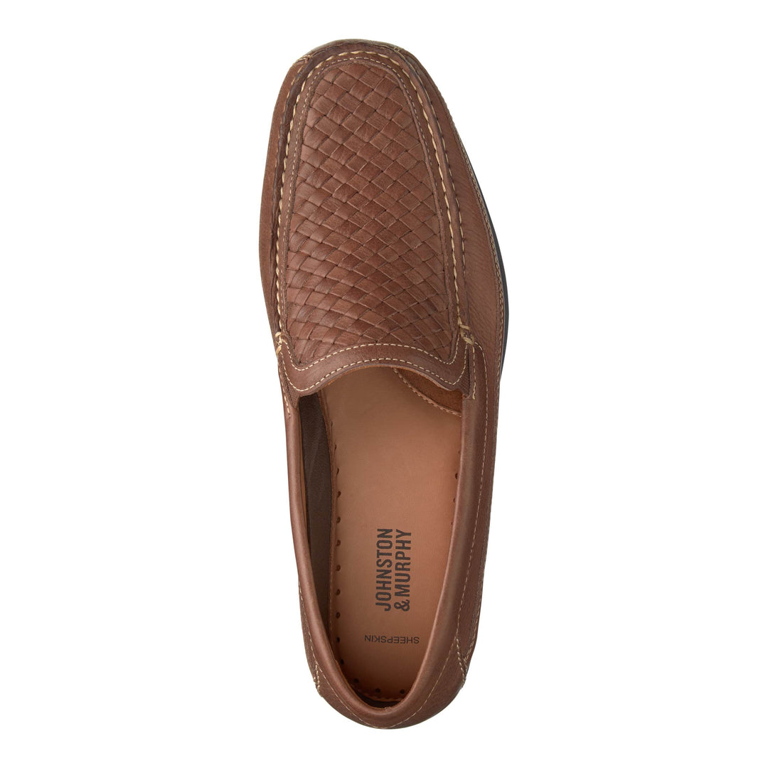 Locklin Woven - Tan - Becker's Best Shoes- Johnston & Murphey