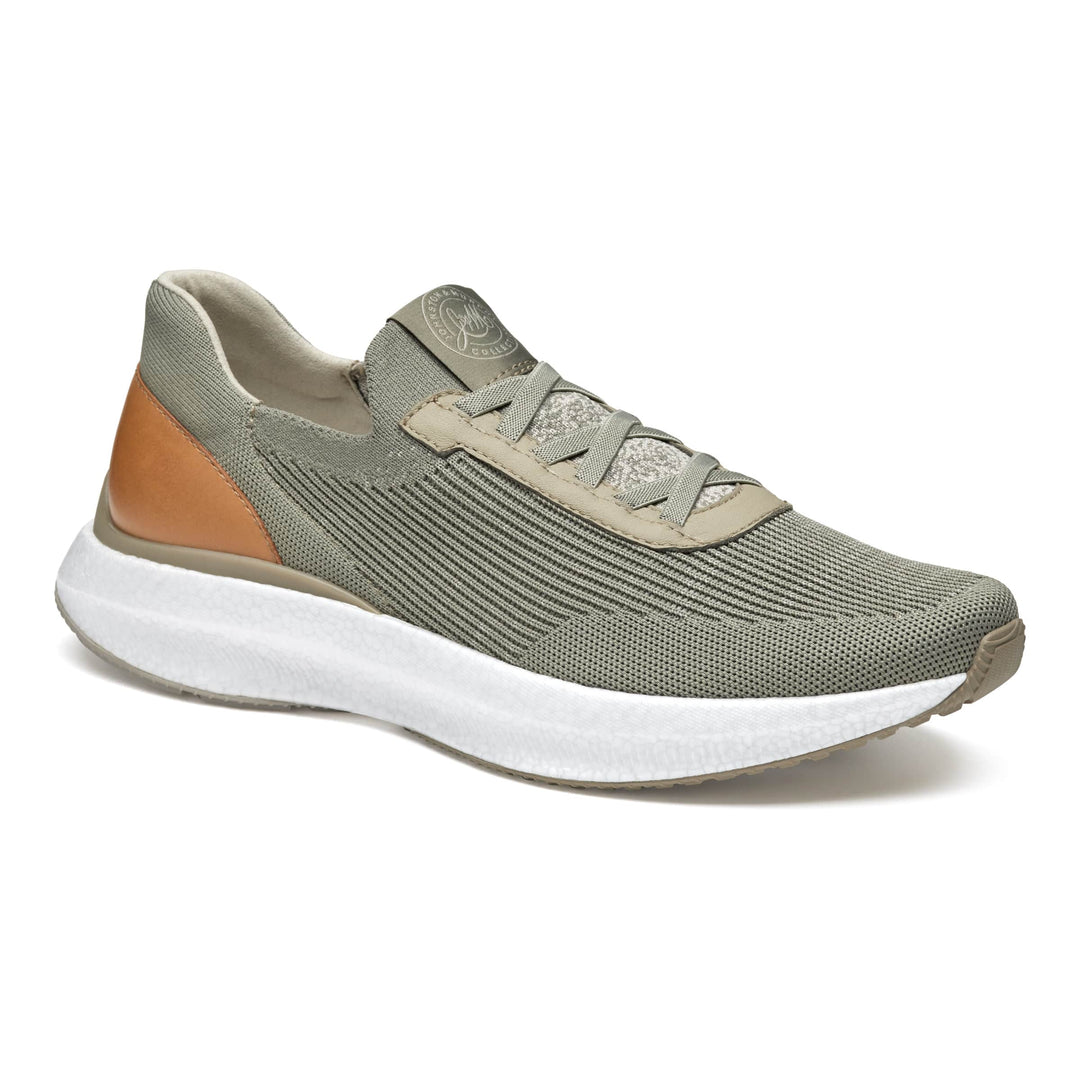 Briley Knit Jogger - Taupe - Becker's Best Shoes- Johnston & Murphey