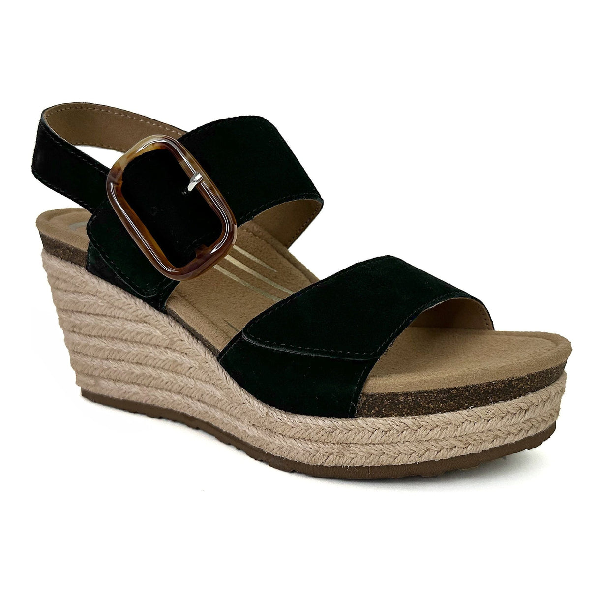 Ashley Arch Support Sandal - Black - Becker's Best Shoes