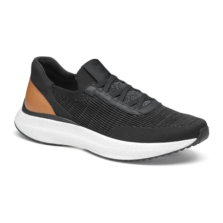 Briley Knit Jogger - Black - Becker's Best Shoes- Johnston & Murphey