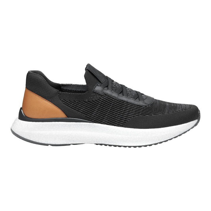 Briley Knit Jogger - Black - Becker's Best Shoes- Johnston & Murphey